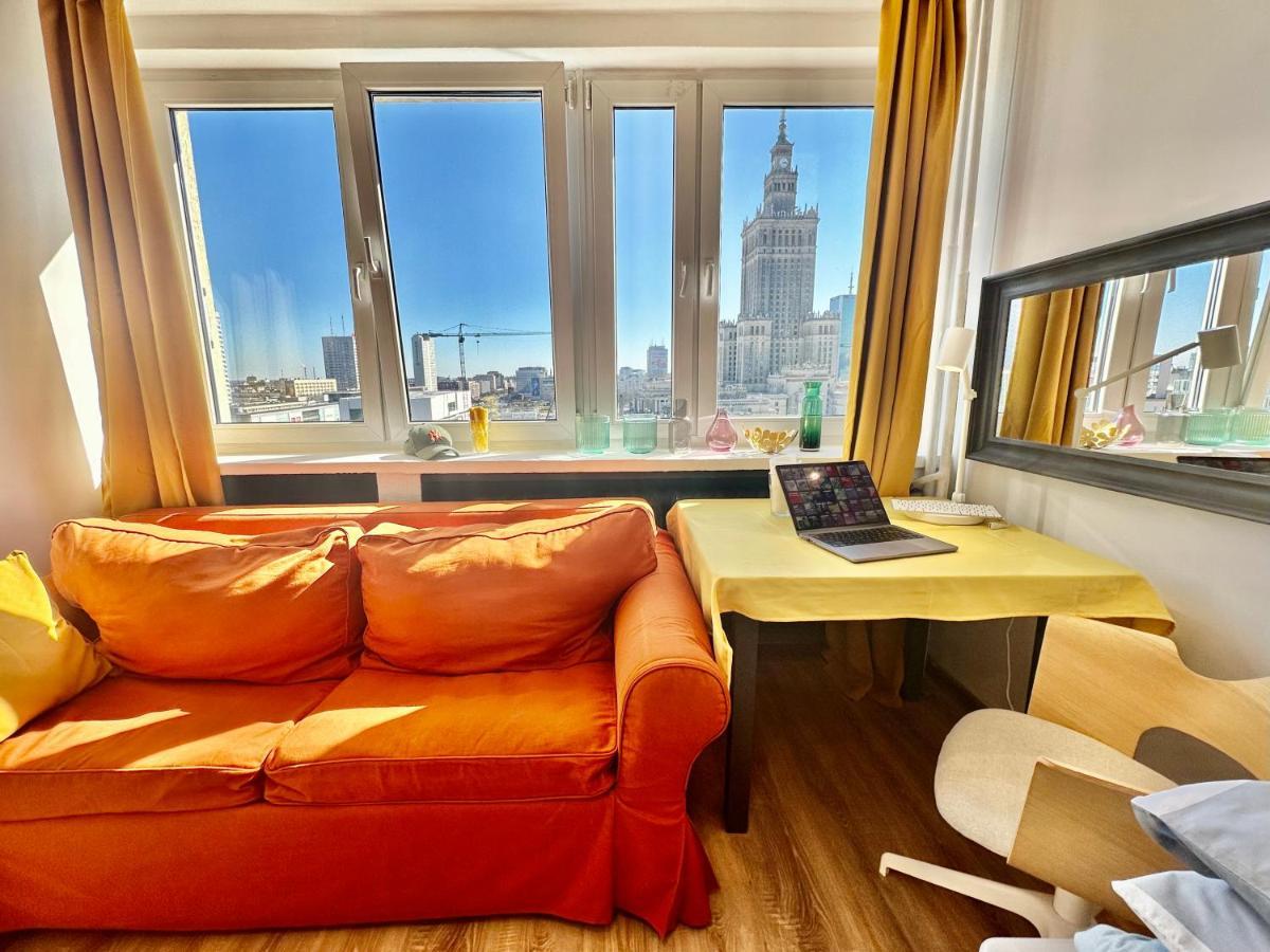 Super Apartament Brown 2X Metro Nowy Wifi Netflix Spotify Panorama Miasta 华沙 外观 照片