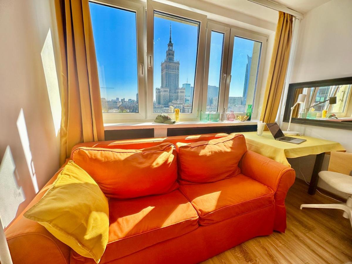 Super Apartament Brown 2X Metro Nowy Wifi Netflix Spotify Panorama Miasta 华沙 外观 照片