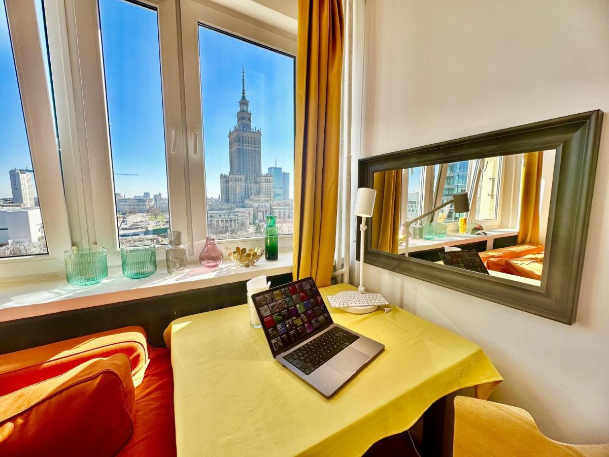Super Apartament Brown 2X Metro Nowy Wifi Netflix Spotify Panorama Miasta 华沙 外观 照片